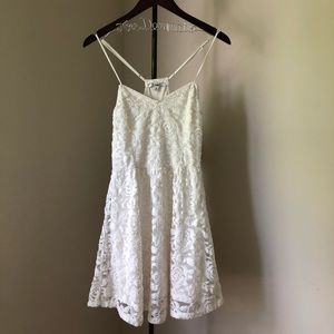 White summer dress